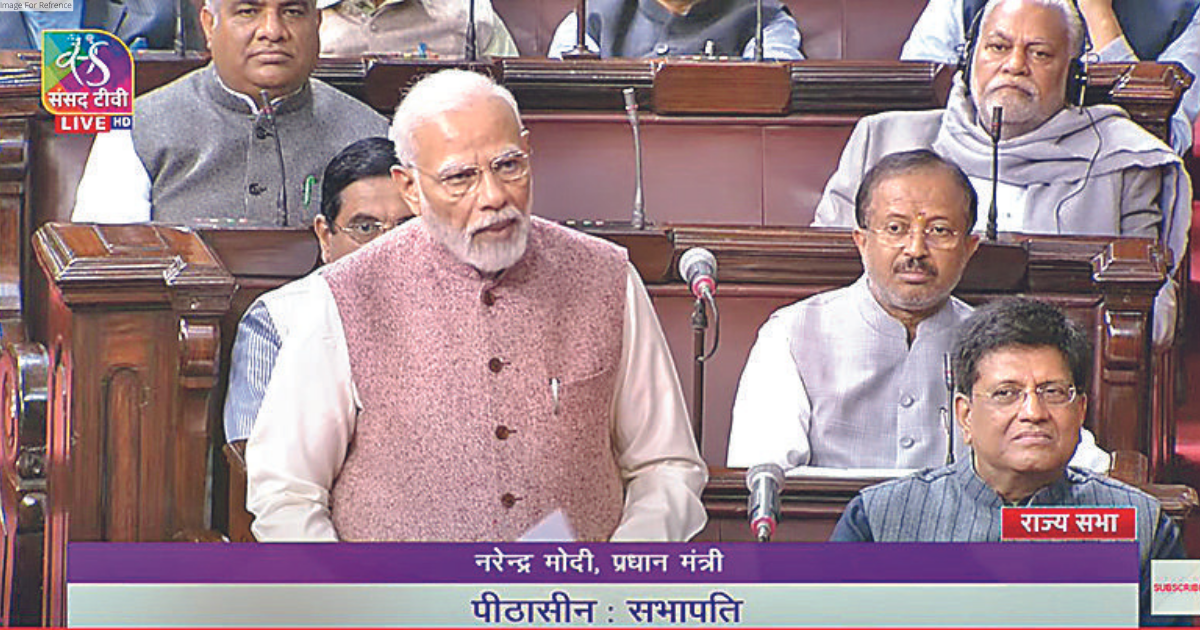 PM Modi lauds Vice-Prez Dhankhar, people of Jhunjhunu in Rajya Sabha